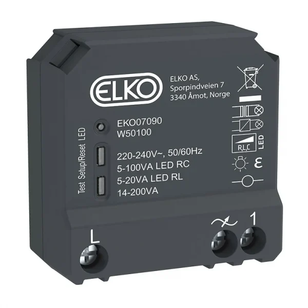 ELKO SmartDim puck Uni 200W ZigBee
