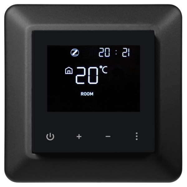 Futurehome termostat sort (uten effekt måler)