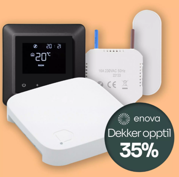 Futurehome strømkontroll pakke 2.0 sort - Bilde 2
