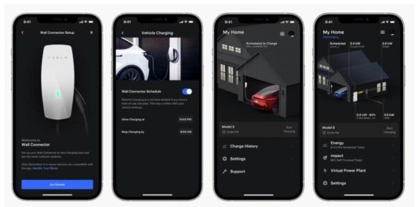 Tesla Gen 3 Wall Connector 22 KW hvit - Bilde 5