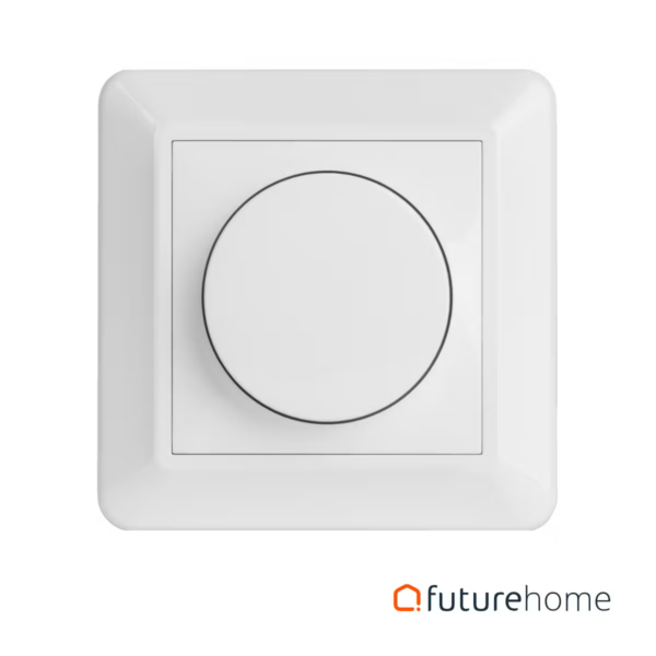 Futurehome Rotasjonsdimmer Hvit RAL9003