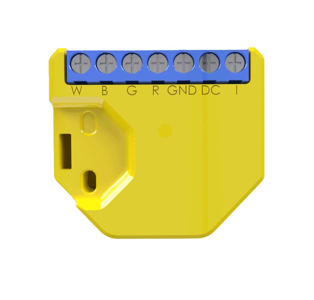 Shelly RGBW2 Wi-Fi LED-kontroller for RGBW - Bilde 2