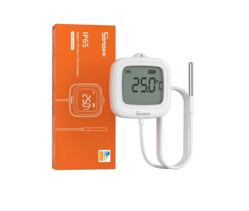 Sonoff ZigBee LCD Temperatur Sensor SNZB-02LD (med probe)