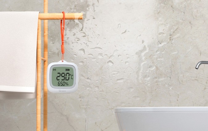 Sonoff ZigBee LCD Temperature and Humidity Sensor SNZB-02WD - Bilde 2